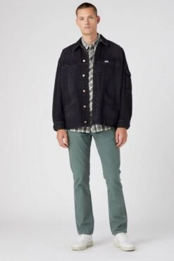 Pantalon WRANGLER GREENSBORO Thyme 10 Pantalon WRANGLER GREENSBORO Thyme -Hommes Mode Vêtements Magasin wrangler w15qdrg37 3