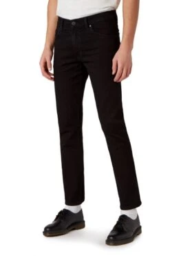 Jean WRANGLER LARSTON Black Valley -Hommes Mode Vêtements Magasin wrangler w18s hp 19a 1