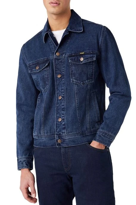 Blouson En Jean WRANGLER AUTHENTIC Coalblue 6 Blouson En Jean WRANGLER AUTHENTIC Coalblue – Image 4