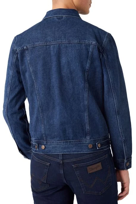 Blouson En Jean WRANGLER AUTHENTIC Coalblue 3 Blouson En Jean WRANGLER AUTHENTIC Coalblue