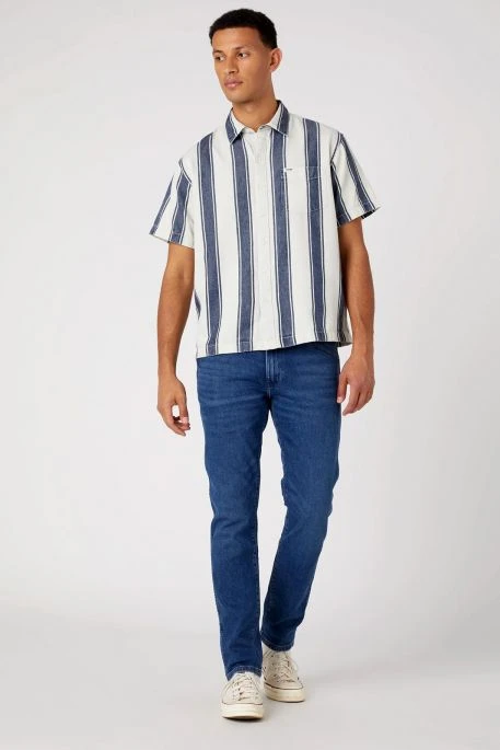 Chemise WRANGLER RAYE Light Indigo 5 Chemise WRANGLER RAYE Light Indigo – Image 3